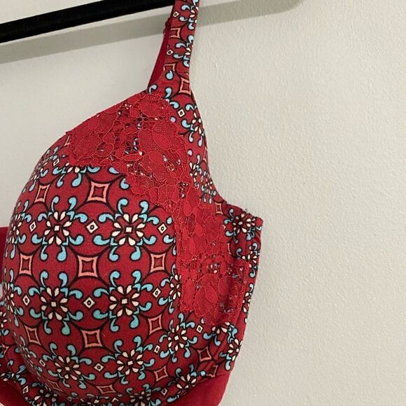 Victoria’s Secret Lined Demi/Demi Buste Double Bra Women Size 32DDD - Picture 4 of 7